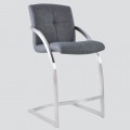 Aspen Stool Woven Grey